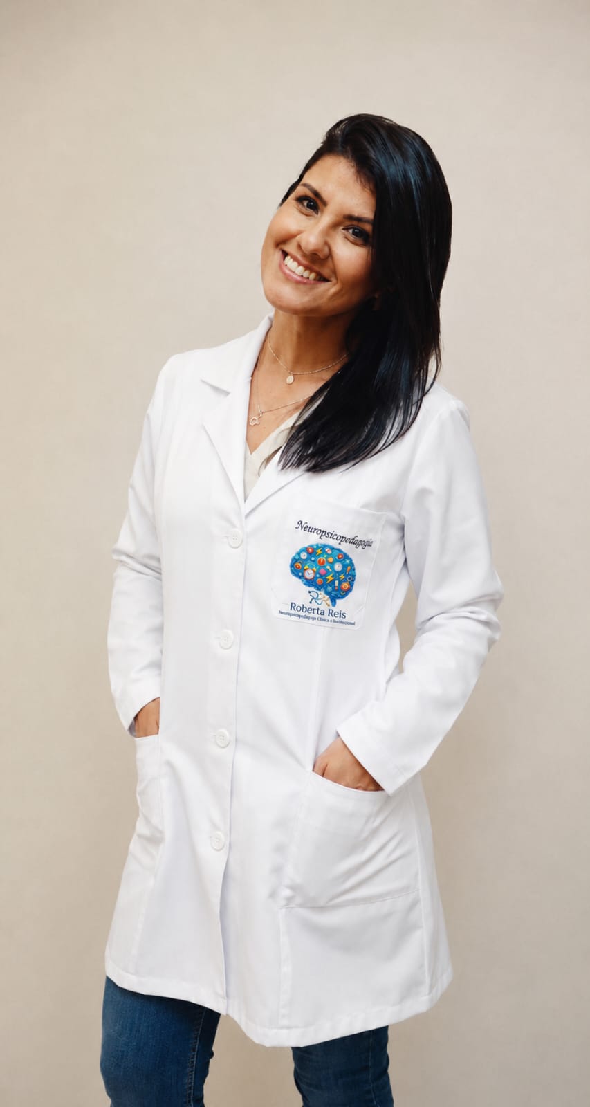 Retrato de Roberta Reis, neuropsicopedagoga